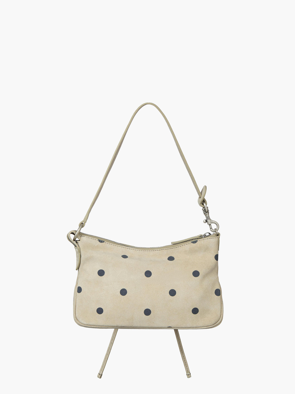 Margesherwood Ribbon Pochette blond wood printed suede