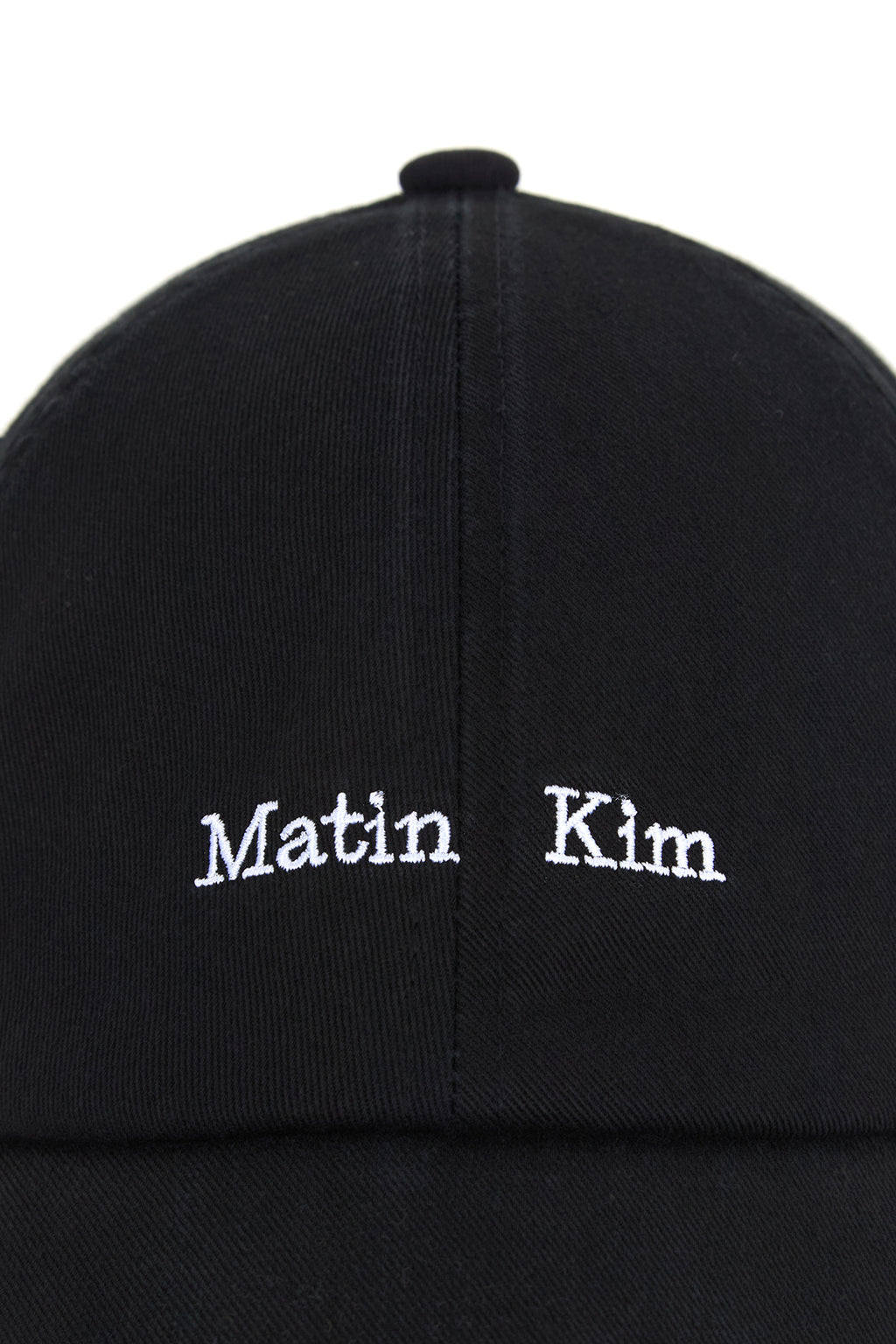 [matinkim] MATIN MINI CLASSIC LOGO BALL CAP IN BLACK