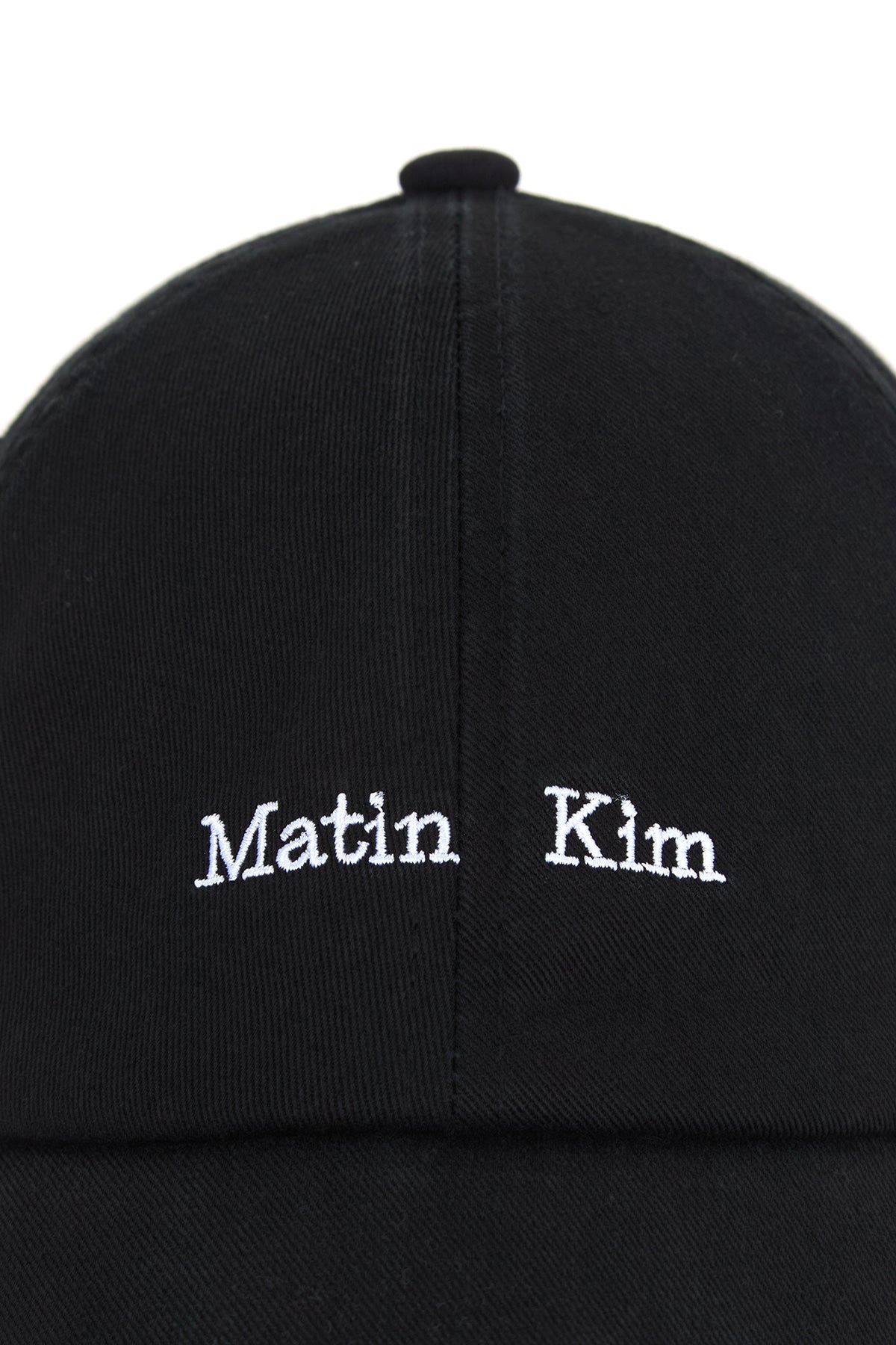 [matinkim] MATIN MINI CLASSIC LOGO BALL CAP IN BLACK