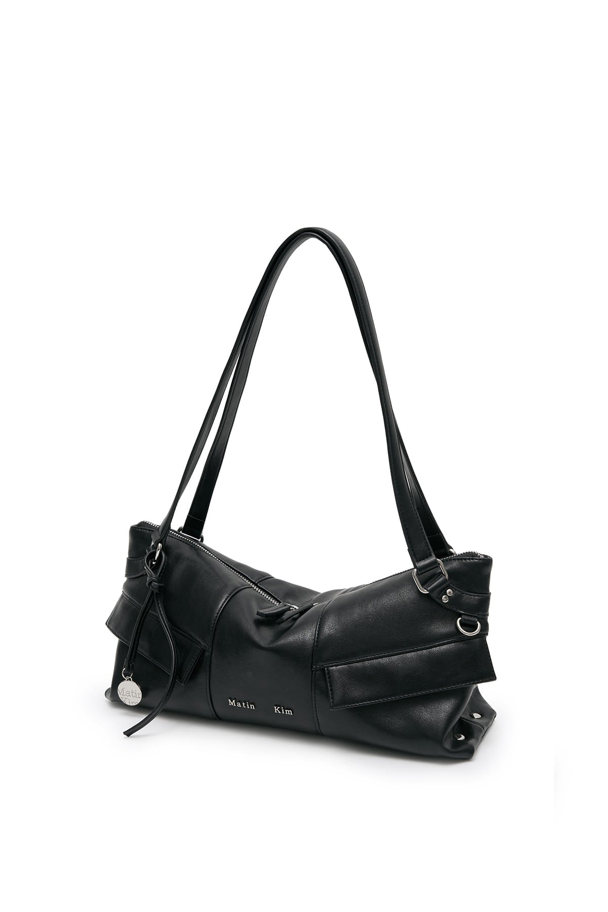 [matinkim] WIDE NEMO SHOULDER BAG IN BLACK
