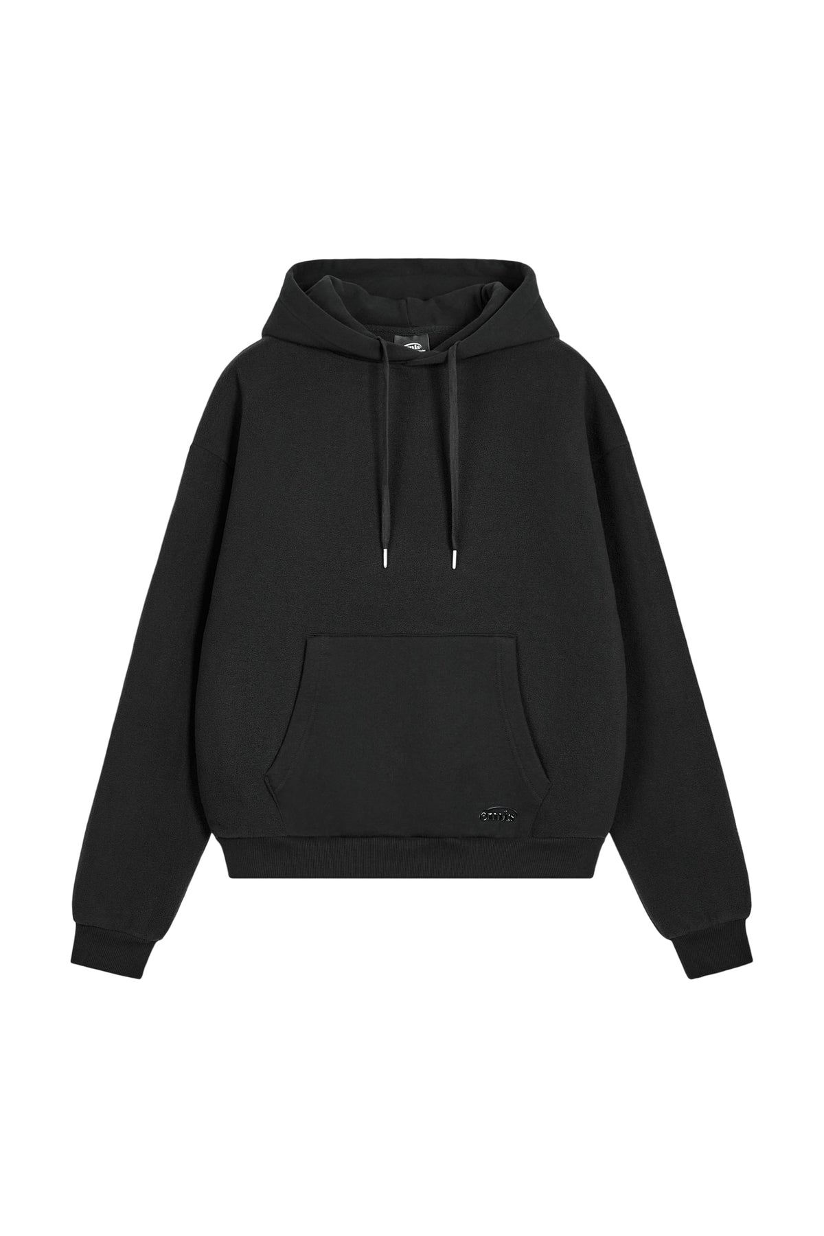 Emis Fleece Combi Hoodie-Black