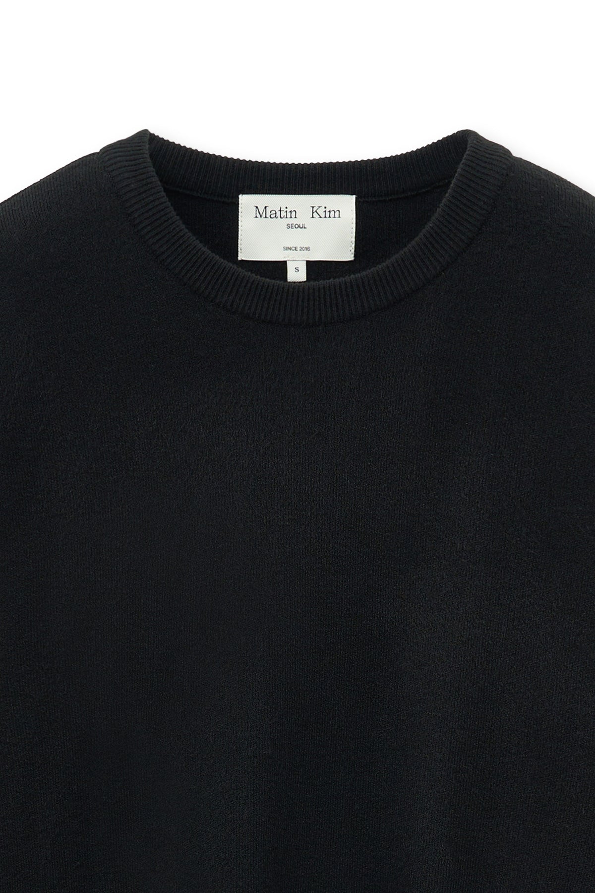 Matinkim Matin Kim Detachable Skirt Knit Pullover IN Black