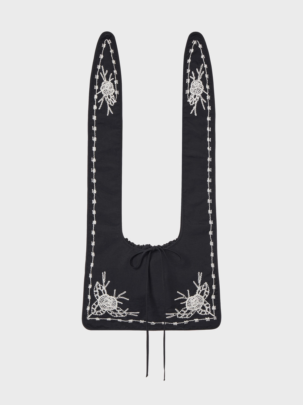 EENK Valentine Embroidery Shoulder Bag - Black