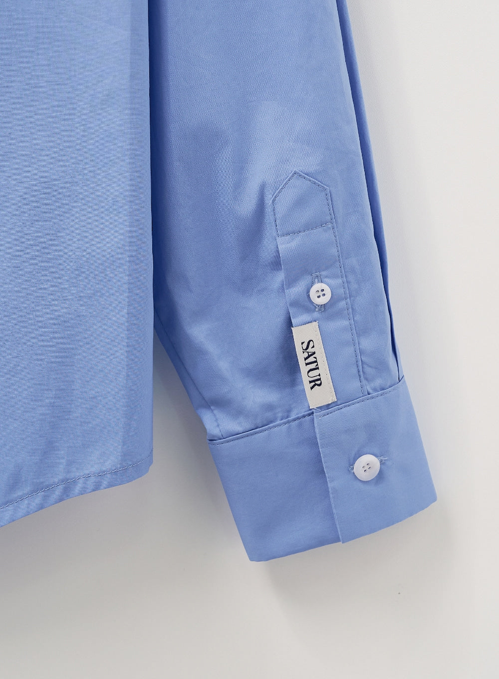 [satur] (W) Loren Apero Classic Shirt - Sky Blue
