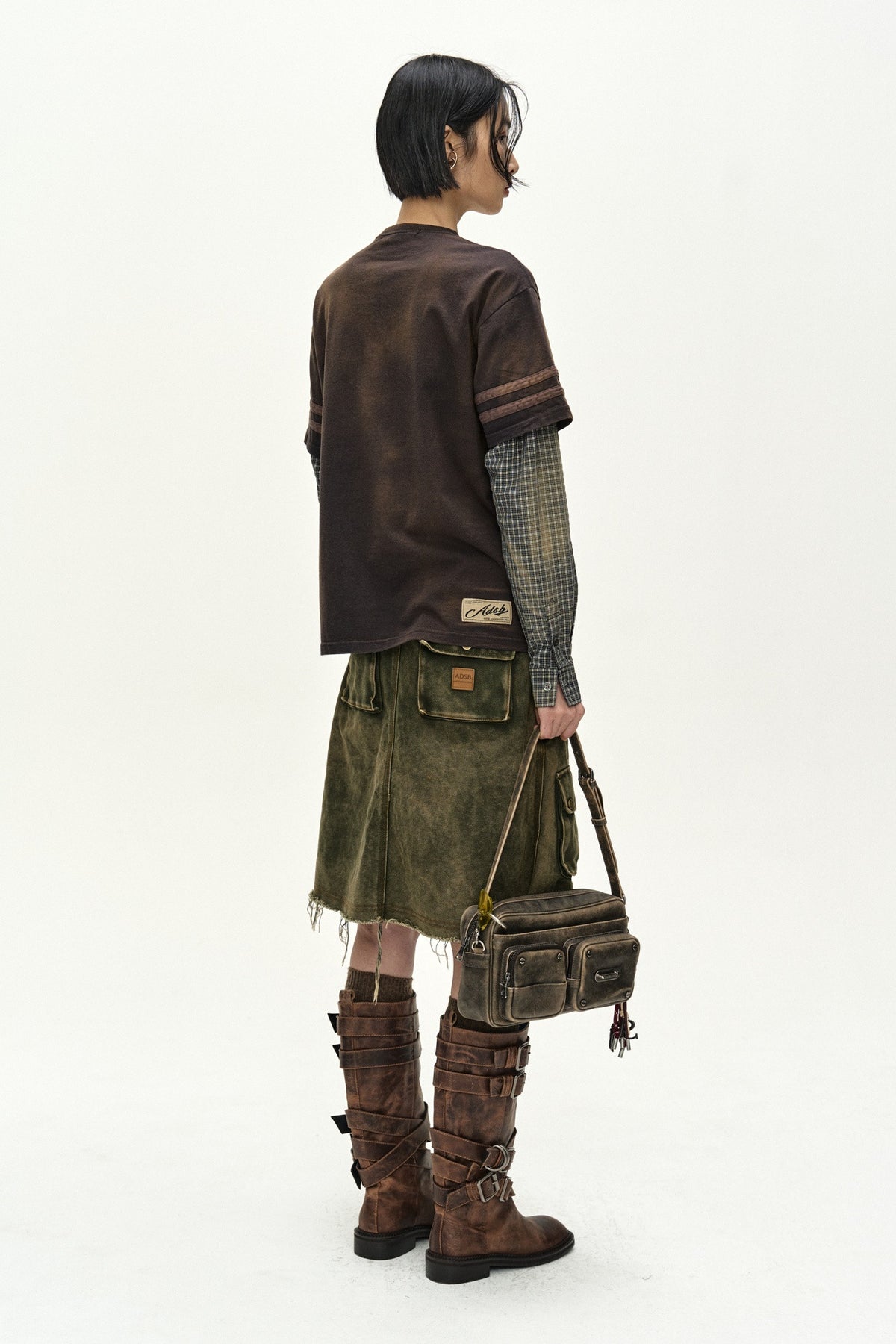 Andersson Bell Cargo Pocket Wrap Skirt