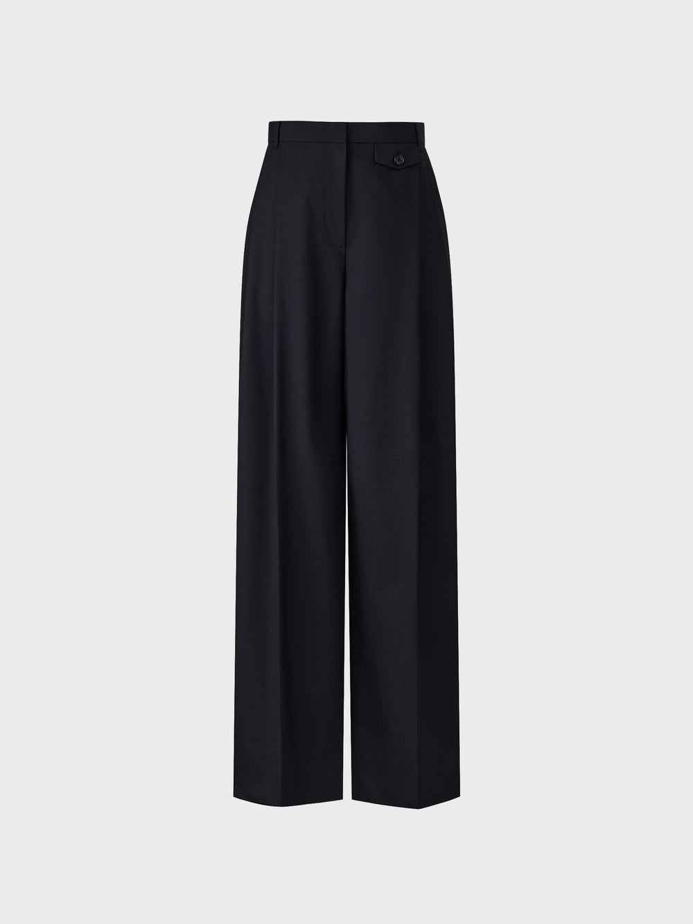 EENK Front Tuck Detail Pants - Black
