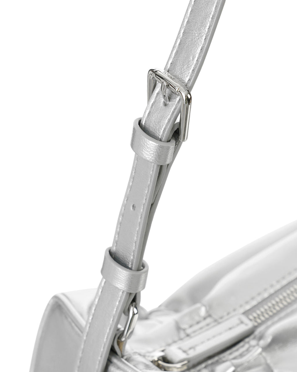 Pleats Bag · Silver