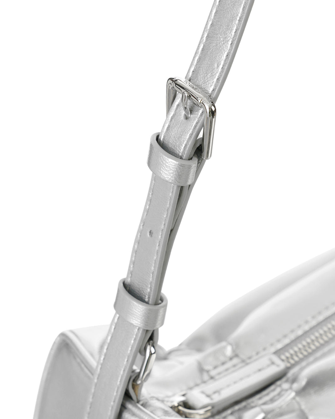 Pleats Bag · Silver
