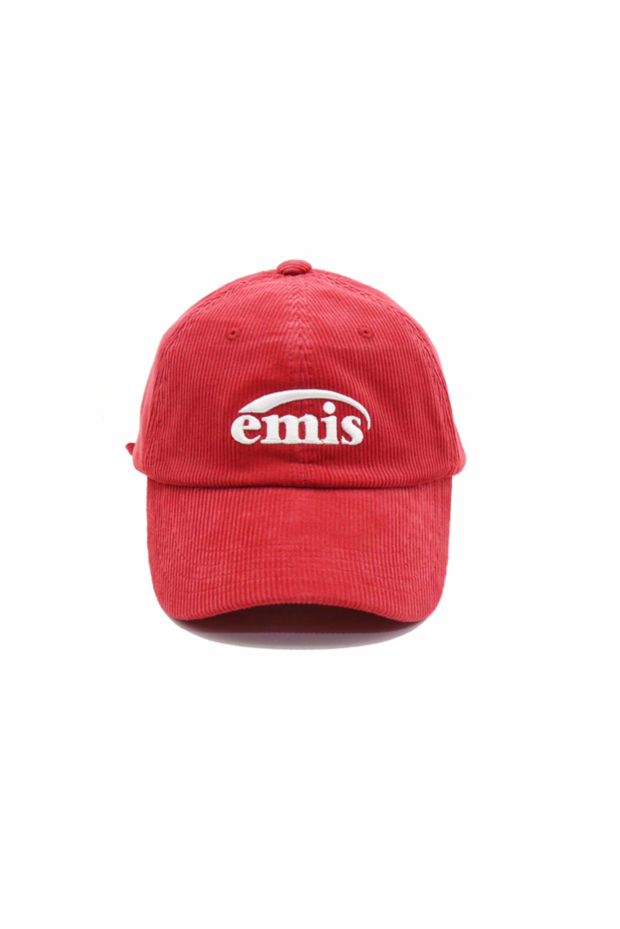 NEW LOGO CORDUROY EMIS CAP-RED