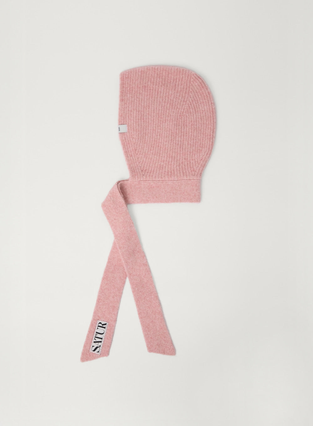 [satur] (W) Knit Balaclava - Light Pink