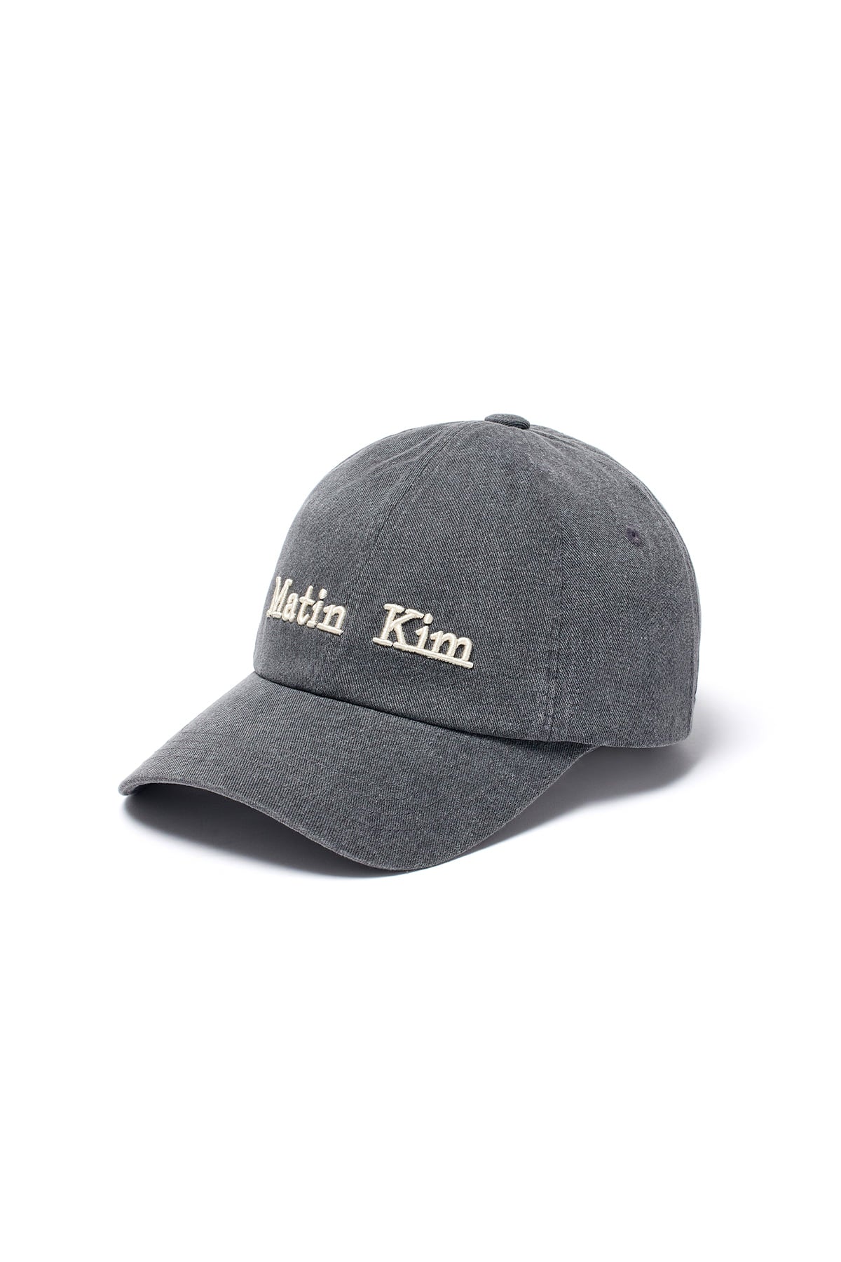 [matinkim] MATIN CLASSIC LOGO BALL CAP IN GREY