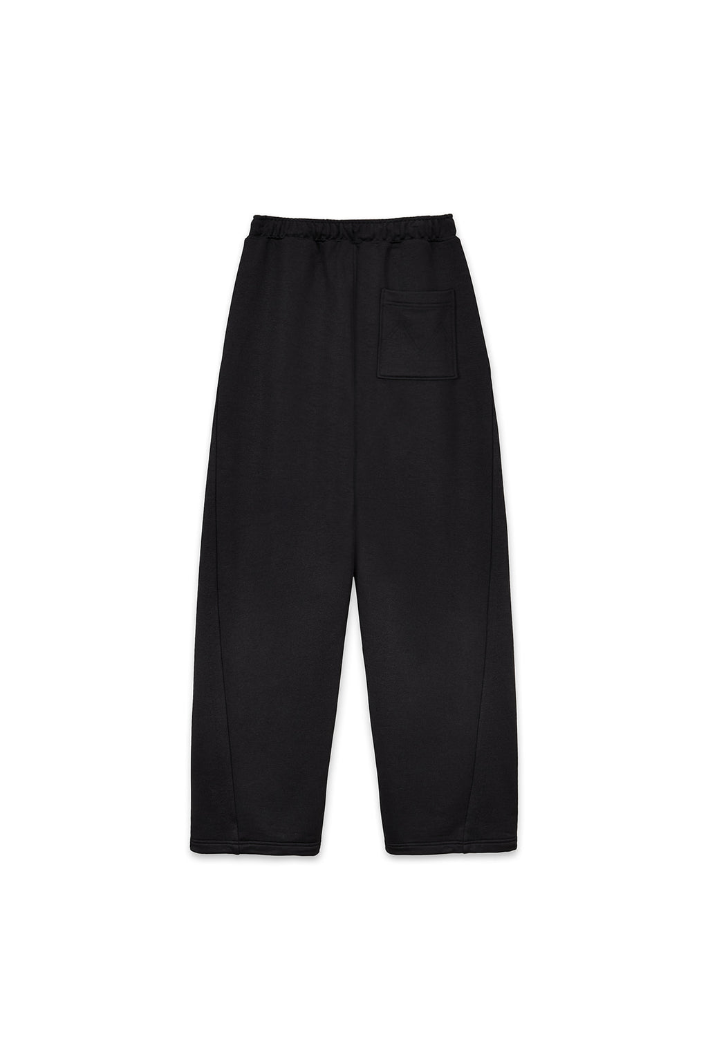 [matinkim] BACK POCKET GLITTER SWEATPANTS FOR WOMEN IN BLACK