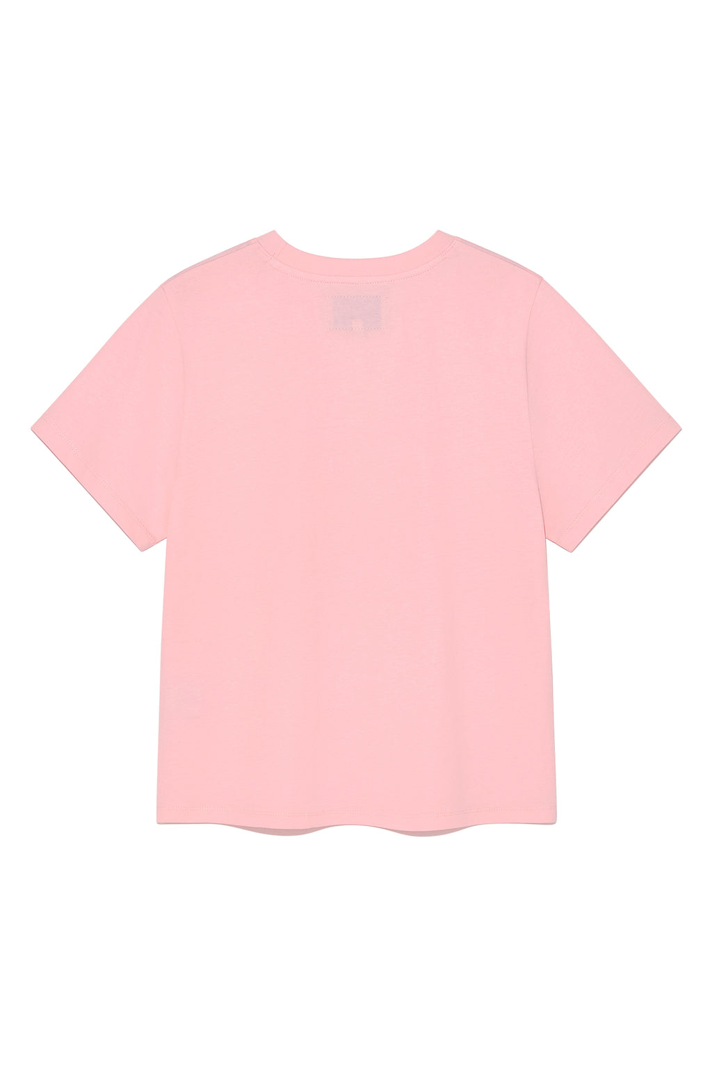 [matinkim] STICKER GRAPHIC LOGO TOP IN PINK