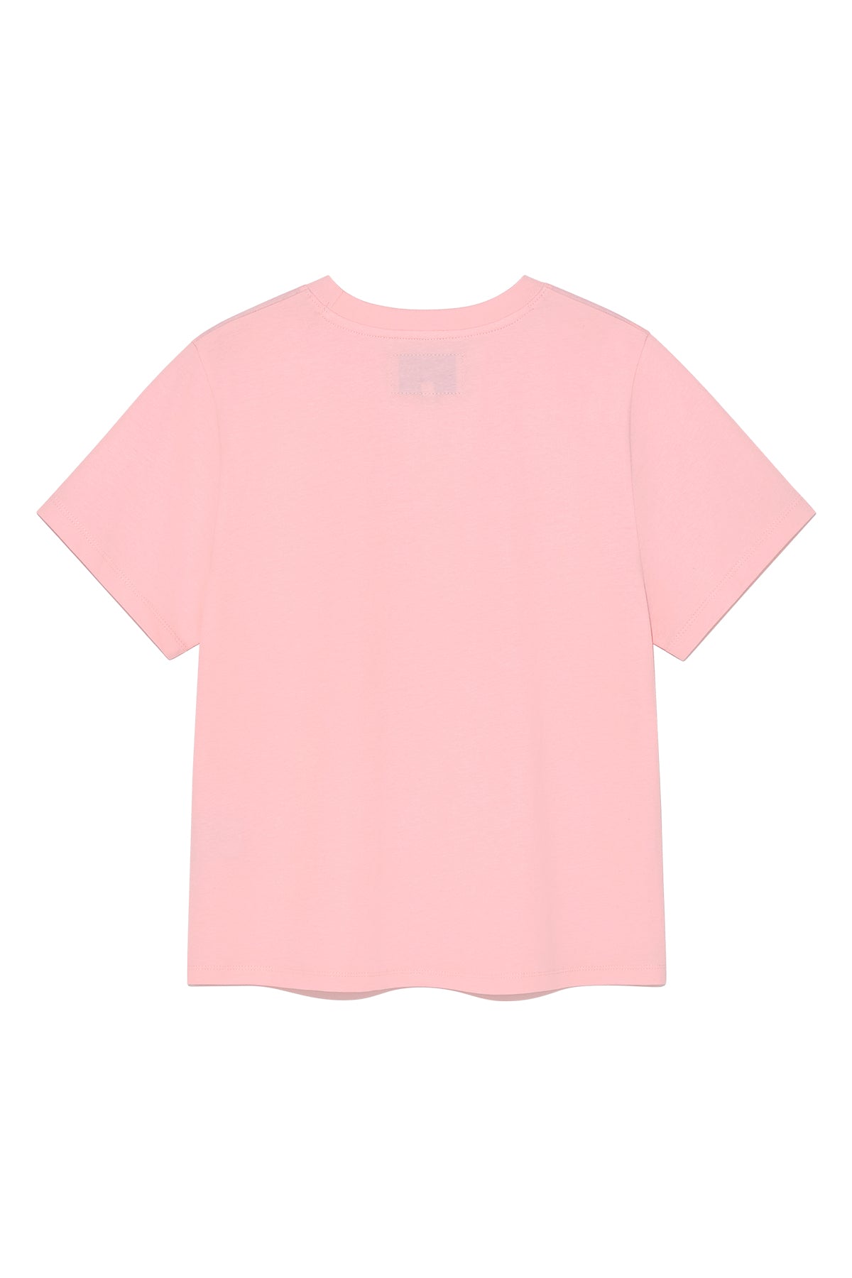 [matinkim] STICKER GRAPHIC LOGO TOP IN PINK