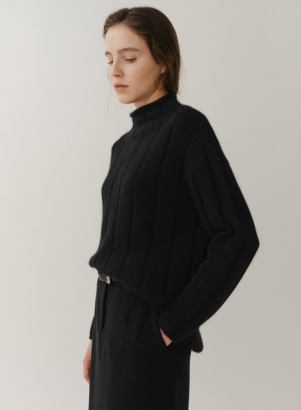 Kindersalmon Ami Pullover Black