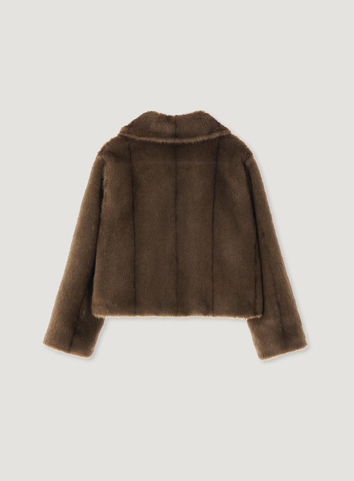 Mango Maniplease Gwen Fur Jacket