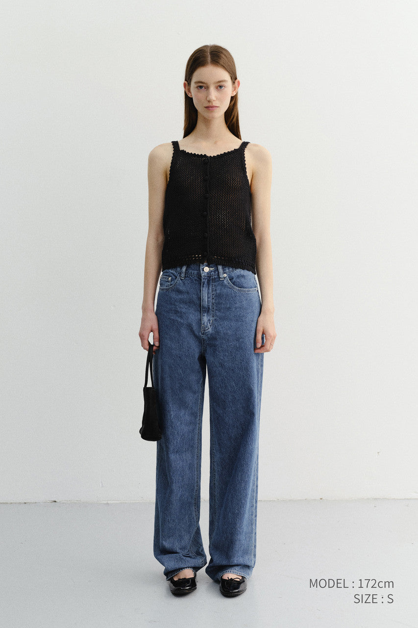 Dunst Summer Straight Jeans Classic Blue