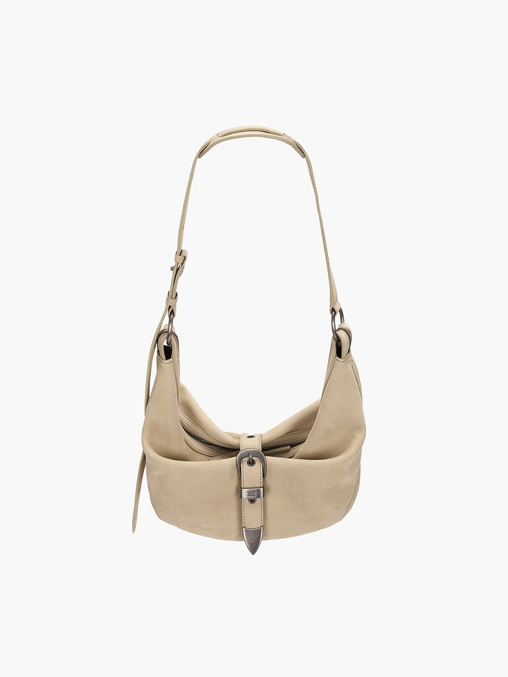 Margesherwood Belted Hobo Medium nude nubuck
