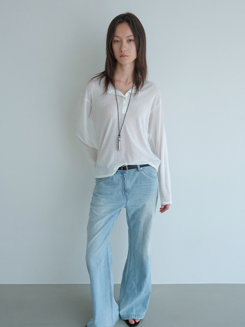 Low Classic Bootcut Light Denim Light Blue