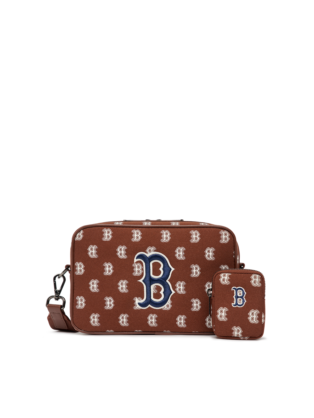 MLB Korea Monogram Jacquard Cross Bag