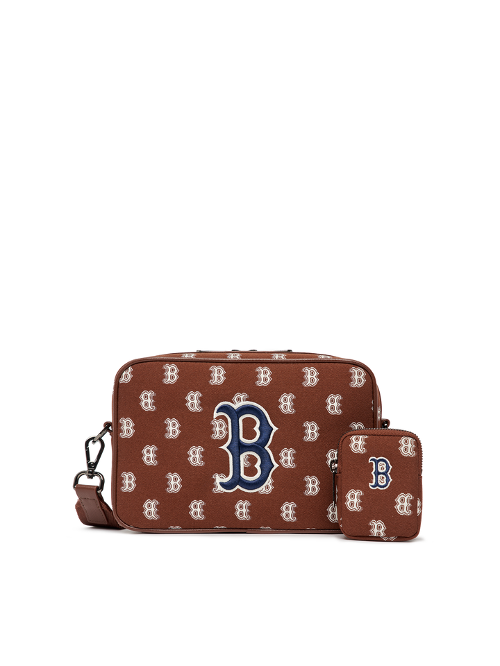 MLB Korea Monogram Jacquard Cross Bag