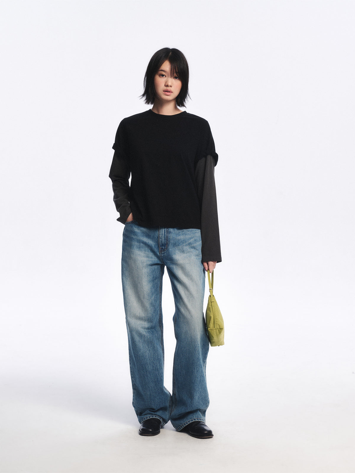 Low Classic Mini Strap Sholder Bag Green
