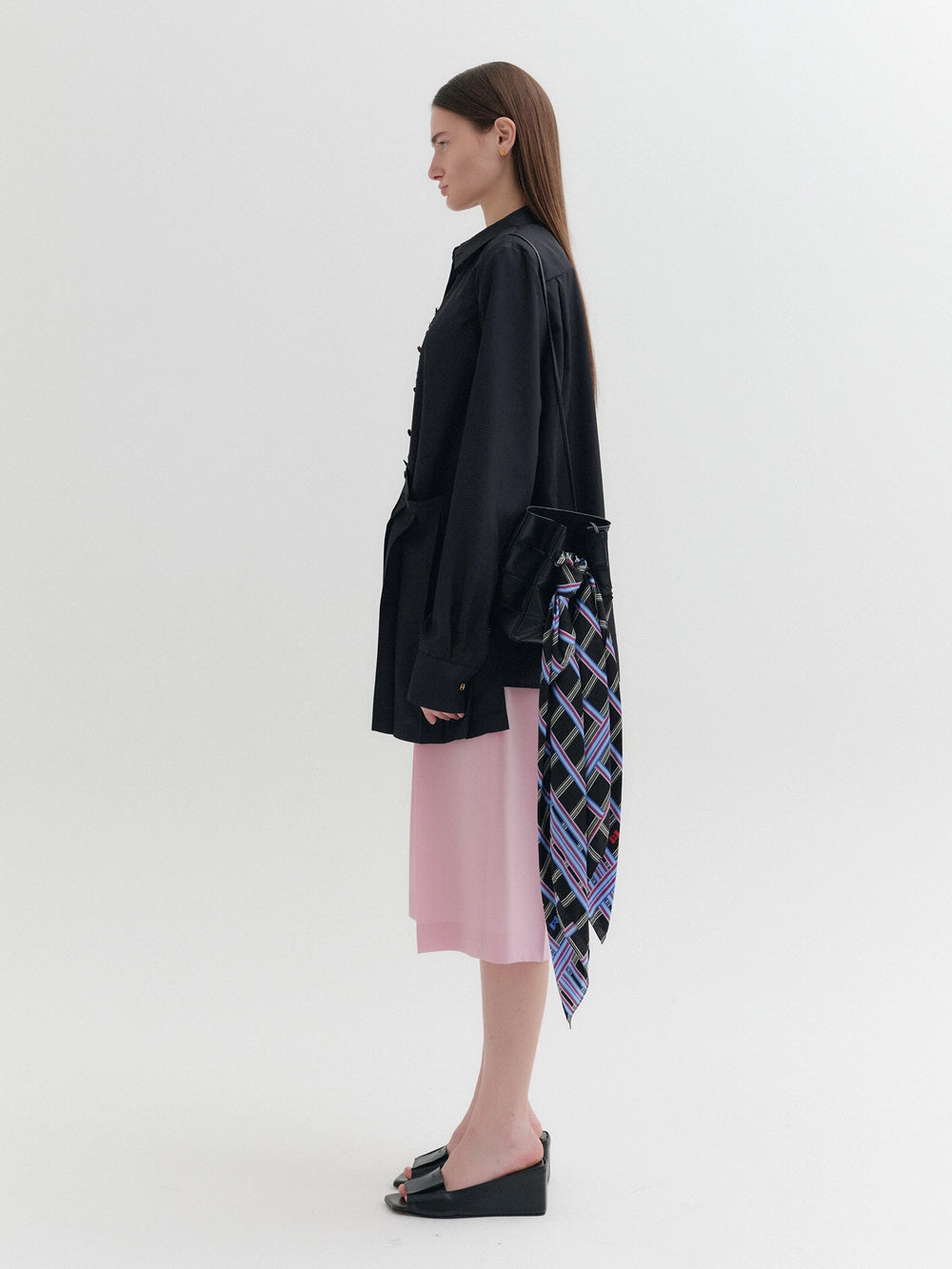 EENK Tailored Midi Pants - Pink