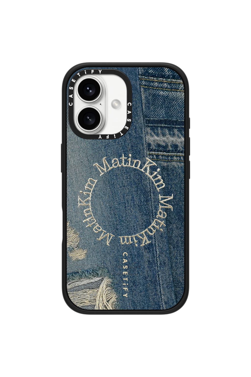 [matinkim] Matin Kim X Casetify Denim Circle Case IN Blue