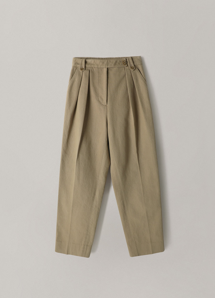 Nothing Written Terry school pants (Camel)