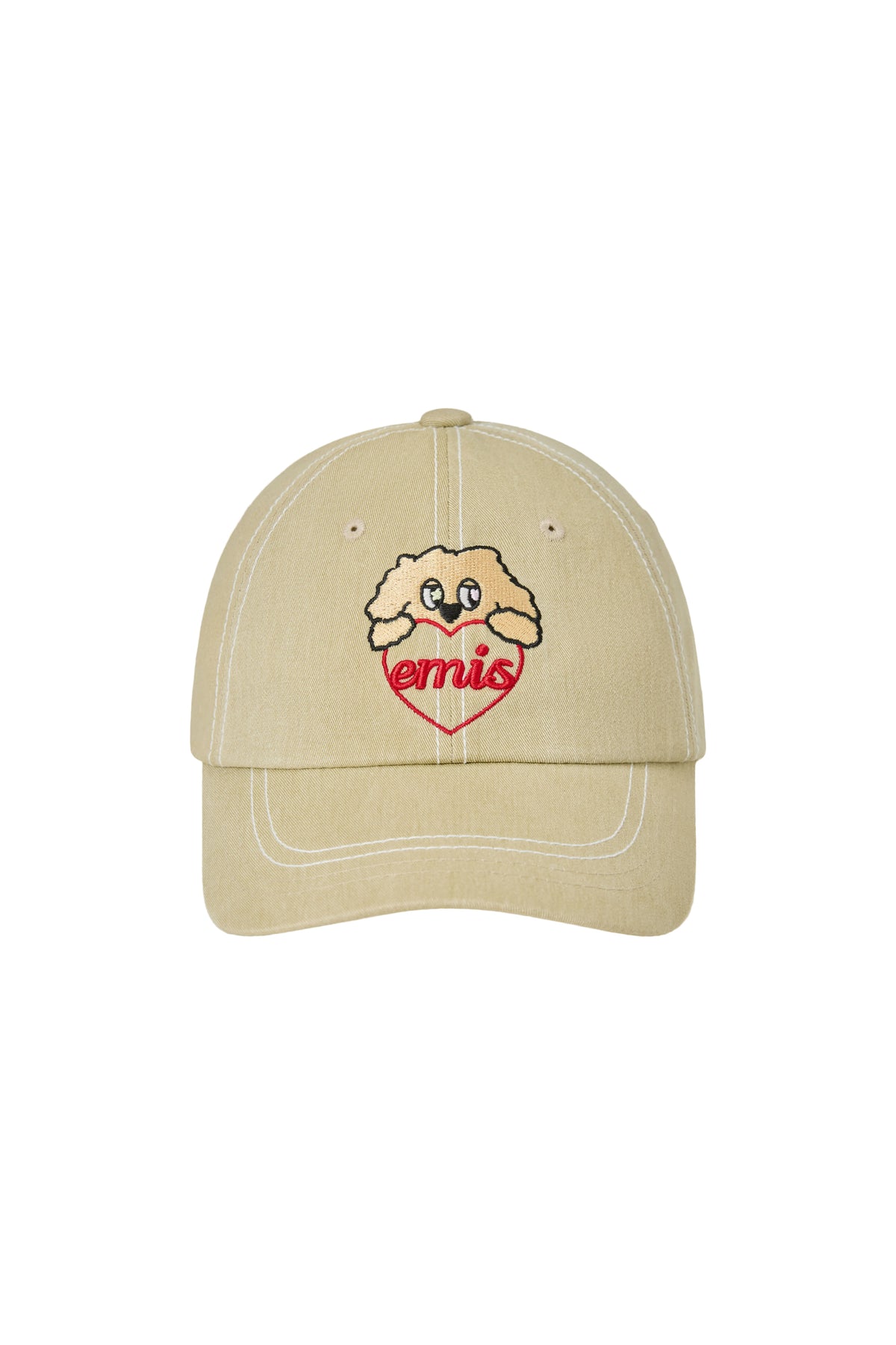 Emis Misugi Love EMIS Ball Cap-Beige