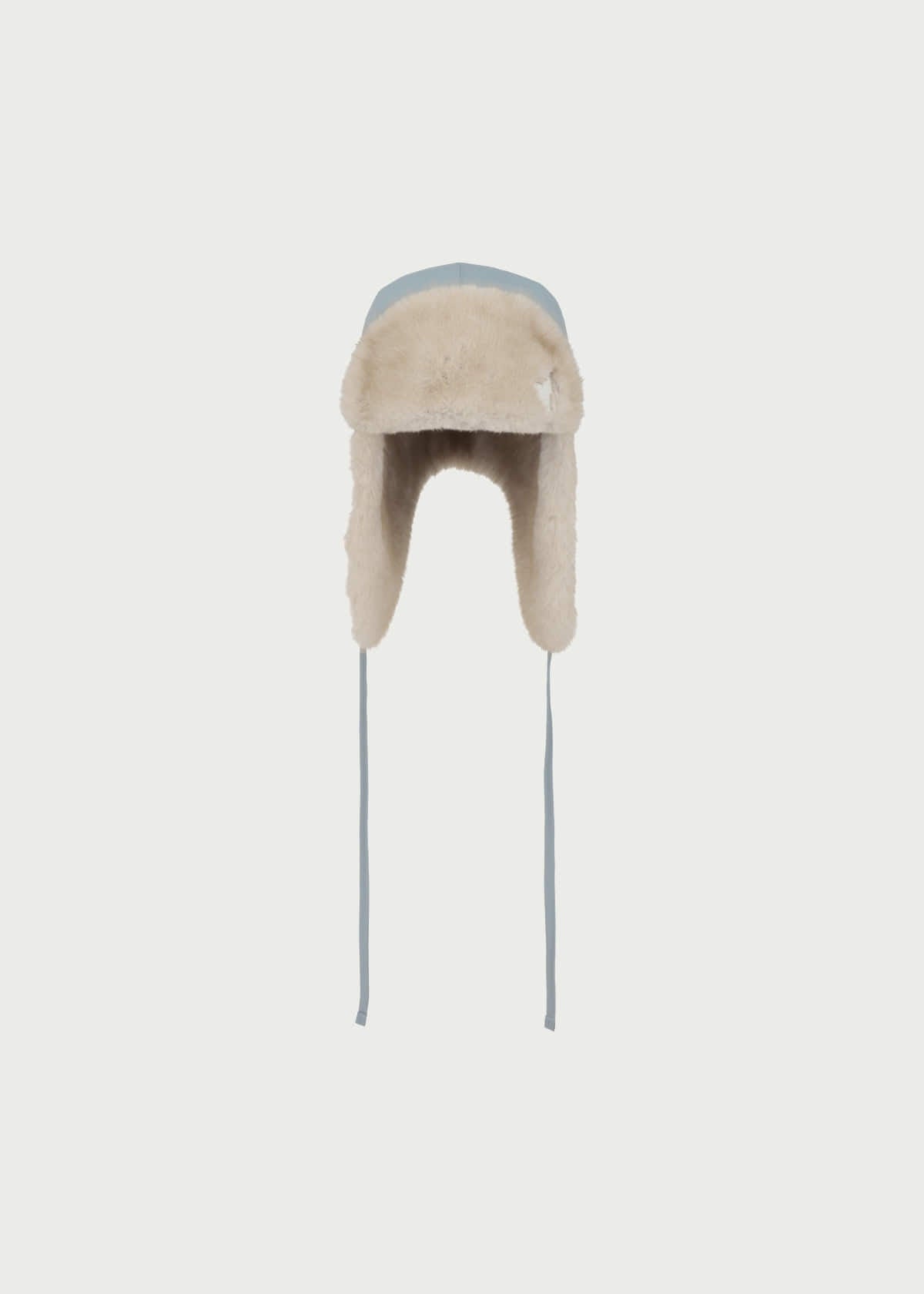 Depound faux fur trapper hat - sky blue