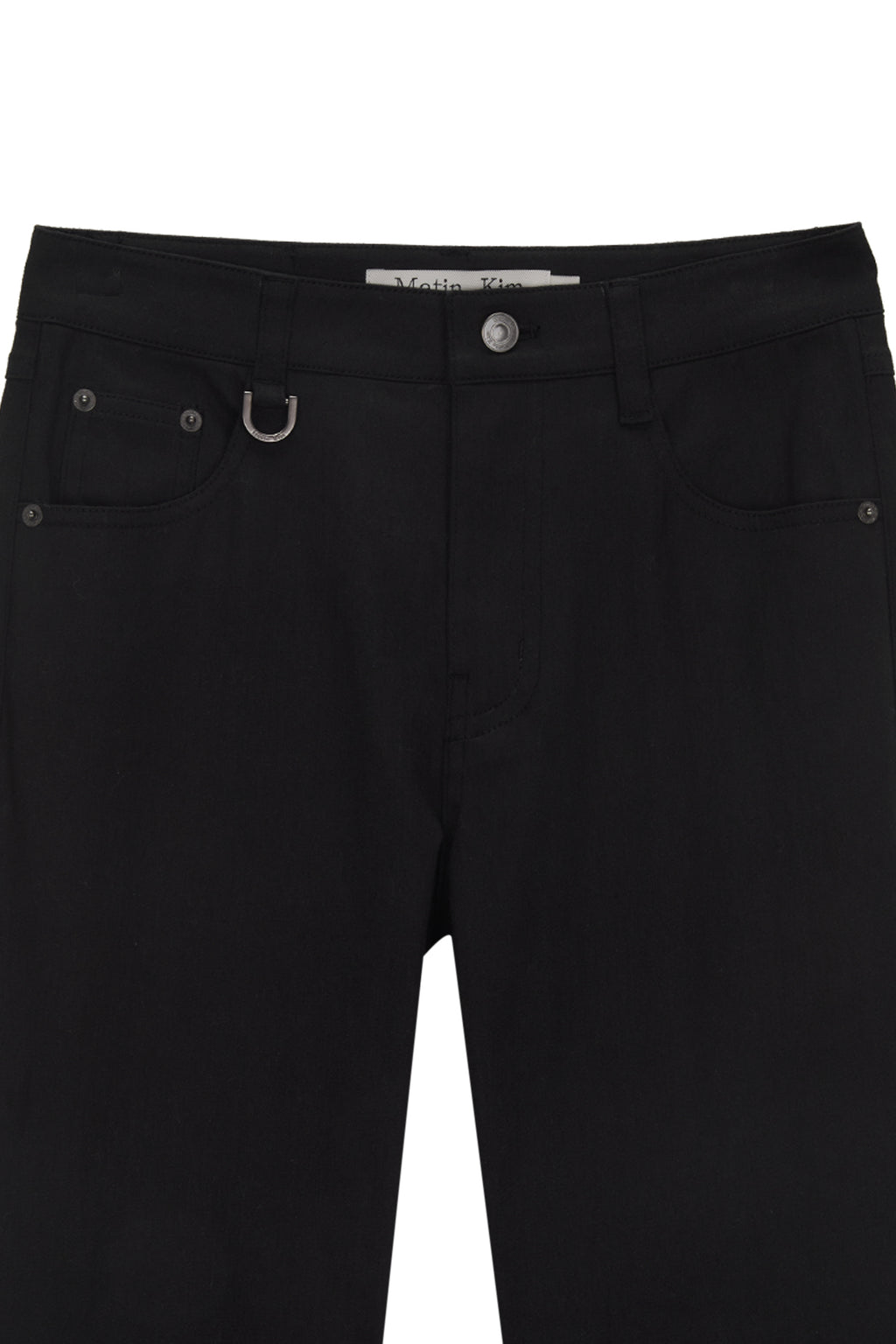 [matinkim] BOOTS CUT CARGO PANTS IN BLACK