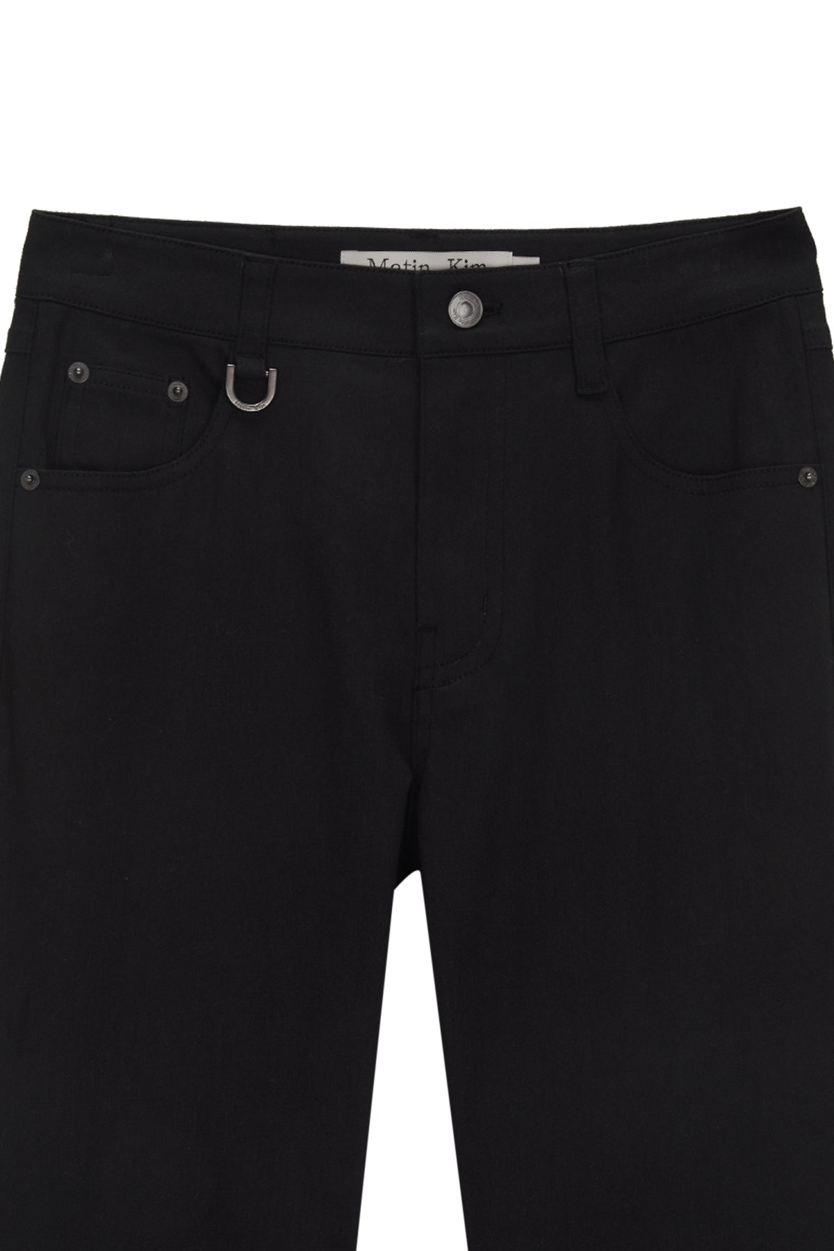 [matinkim] BOOTS CUT CARGO PANTS IN BLACK