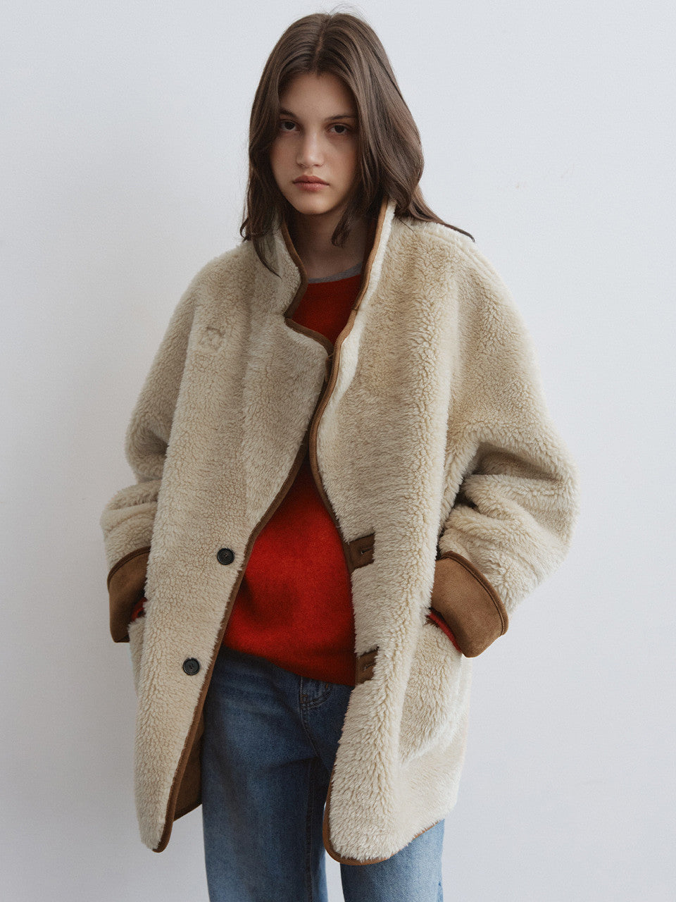 Tillidie Strap collar reversible mustang Camel