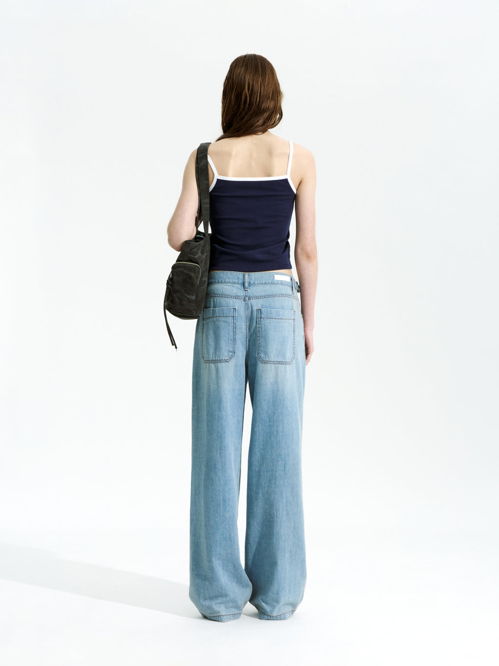 Low Classic Organic Silket Camisole Navy