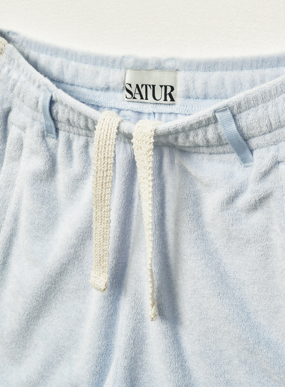 [satur] (W) Lawton Terry Shorts - Sky Blue