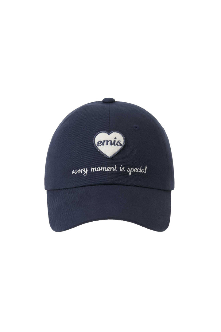 EMIS Heart Wappen Ball Cap-Navy