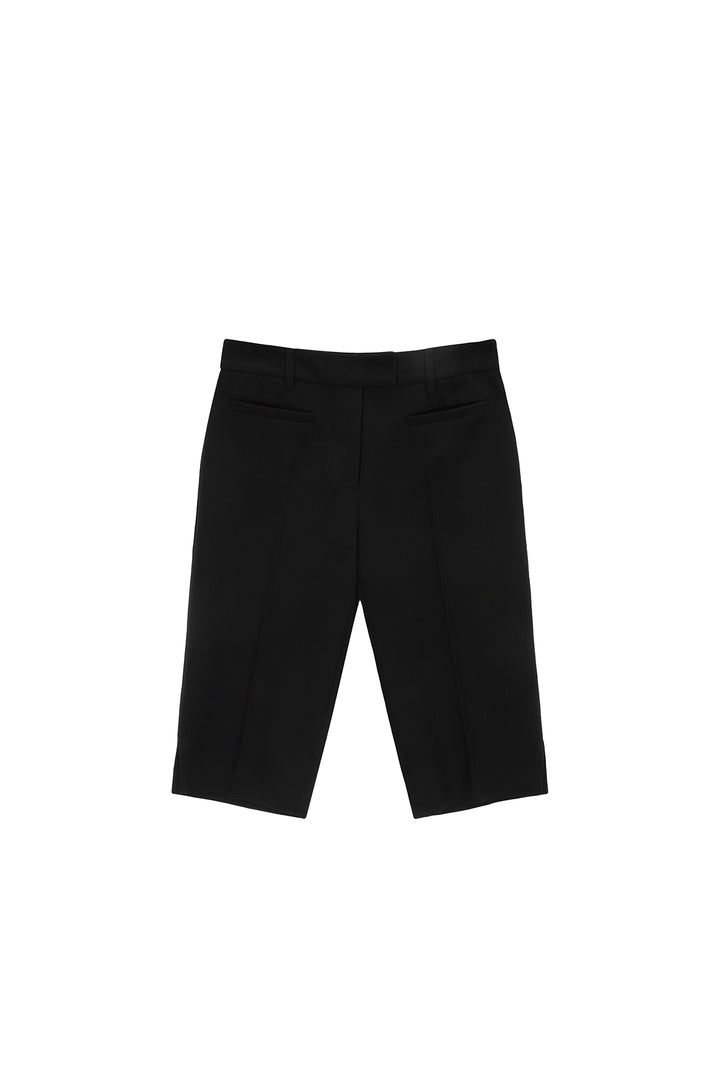 Matinkim Capri Slit Pants IN Black