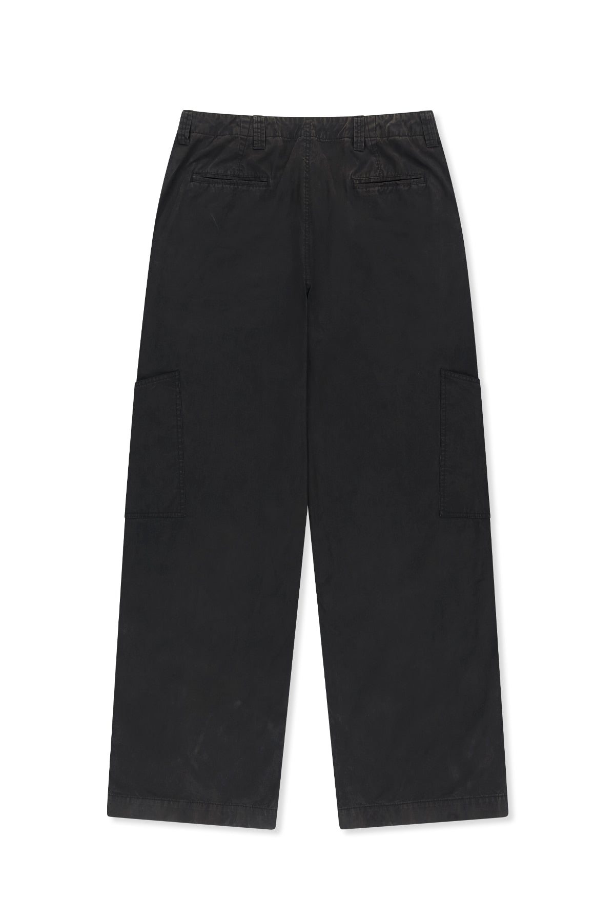 Matinkim Faded Wax Pants For Men IN Black