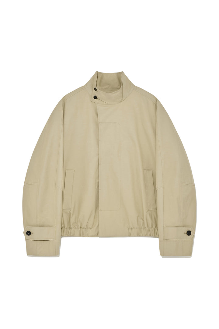 Matinkim Trench Bomber Jumper For Men IN Beige