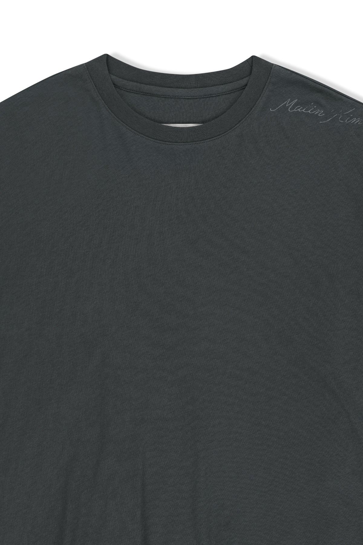 Matinkim Blouson Hem Overfit Top IN Charcoal