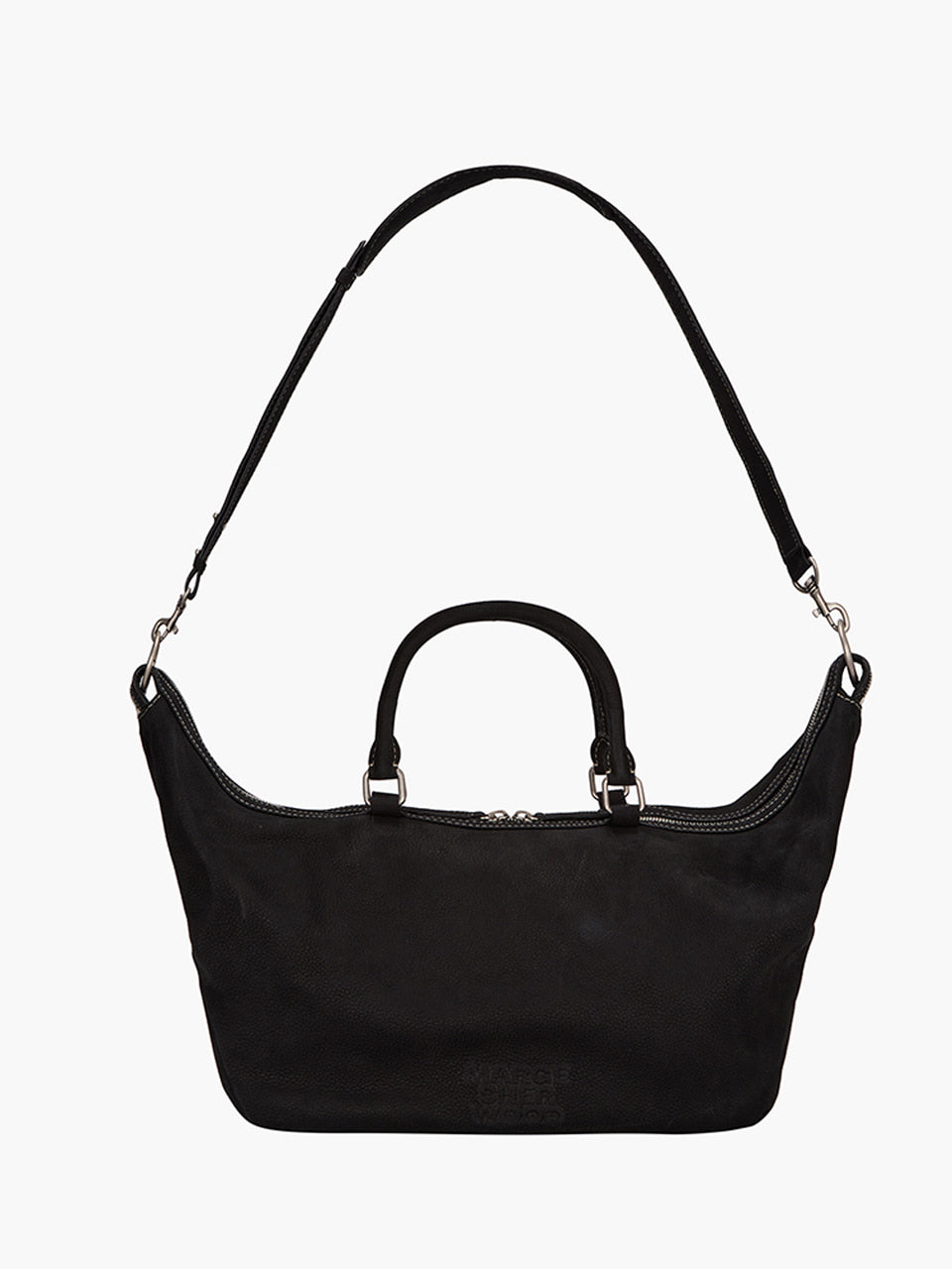 Margesherwood Dumpling Tote black nubuck