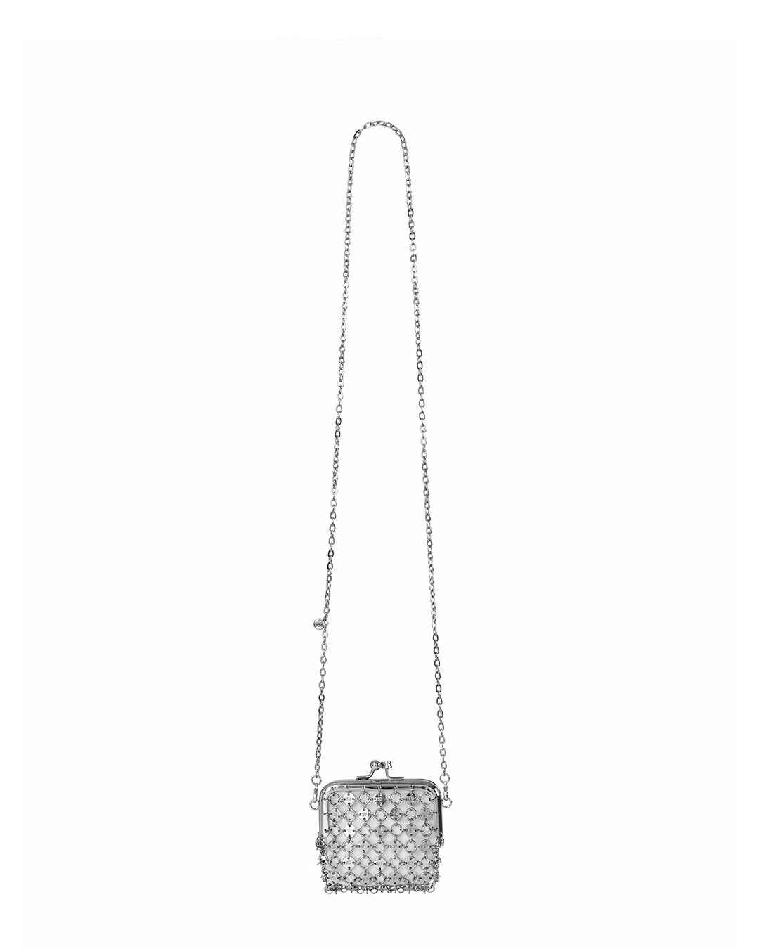 Hippo Frame Bag · Silver