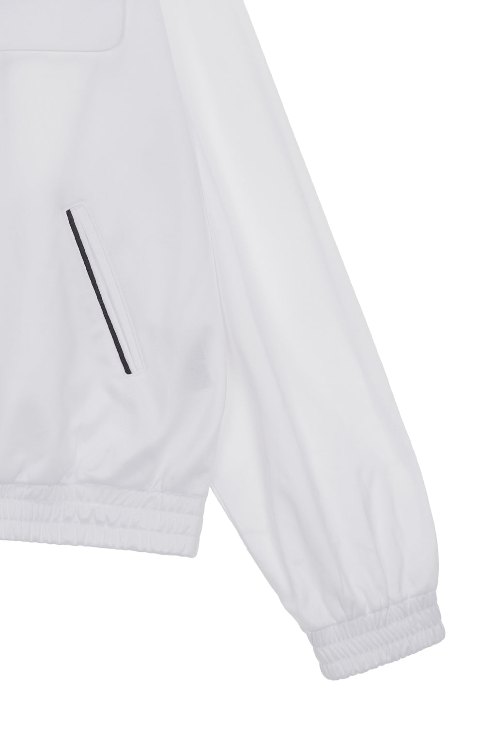 Matinkim Back Logo Point Track Jumper IN White
