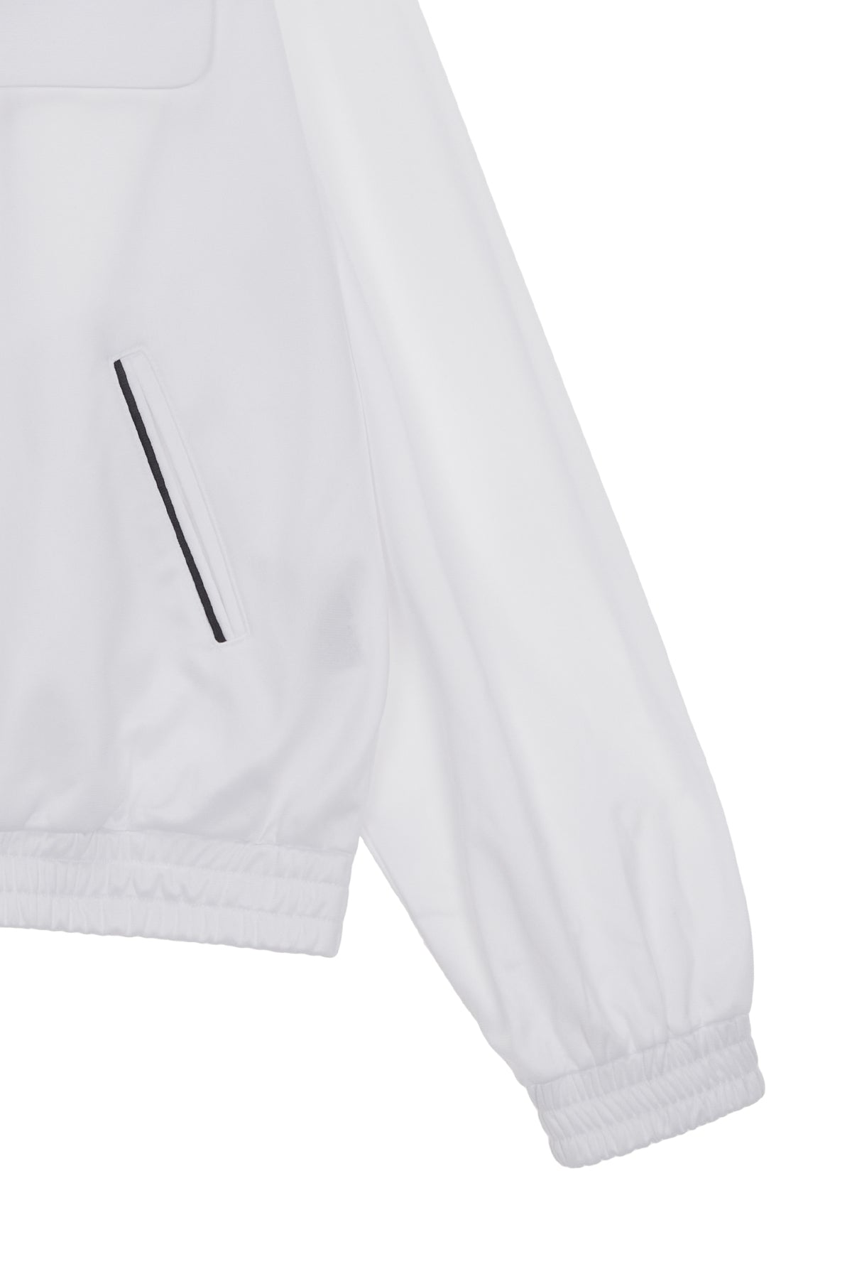 Matinkim Back Logo Point Track Jumper IN White
