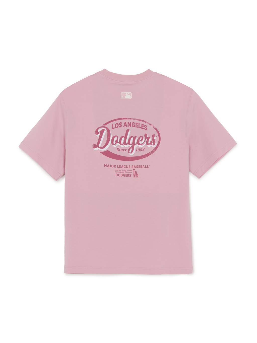 MLB Korea Vintage Sportive Cursive Graphic T-shirt