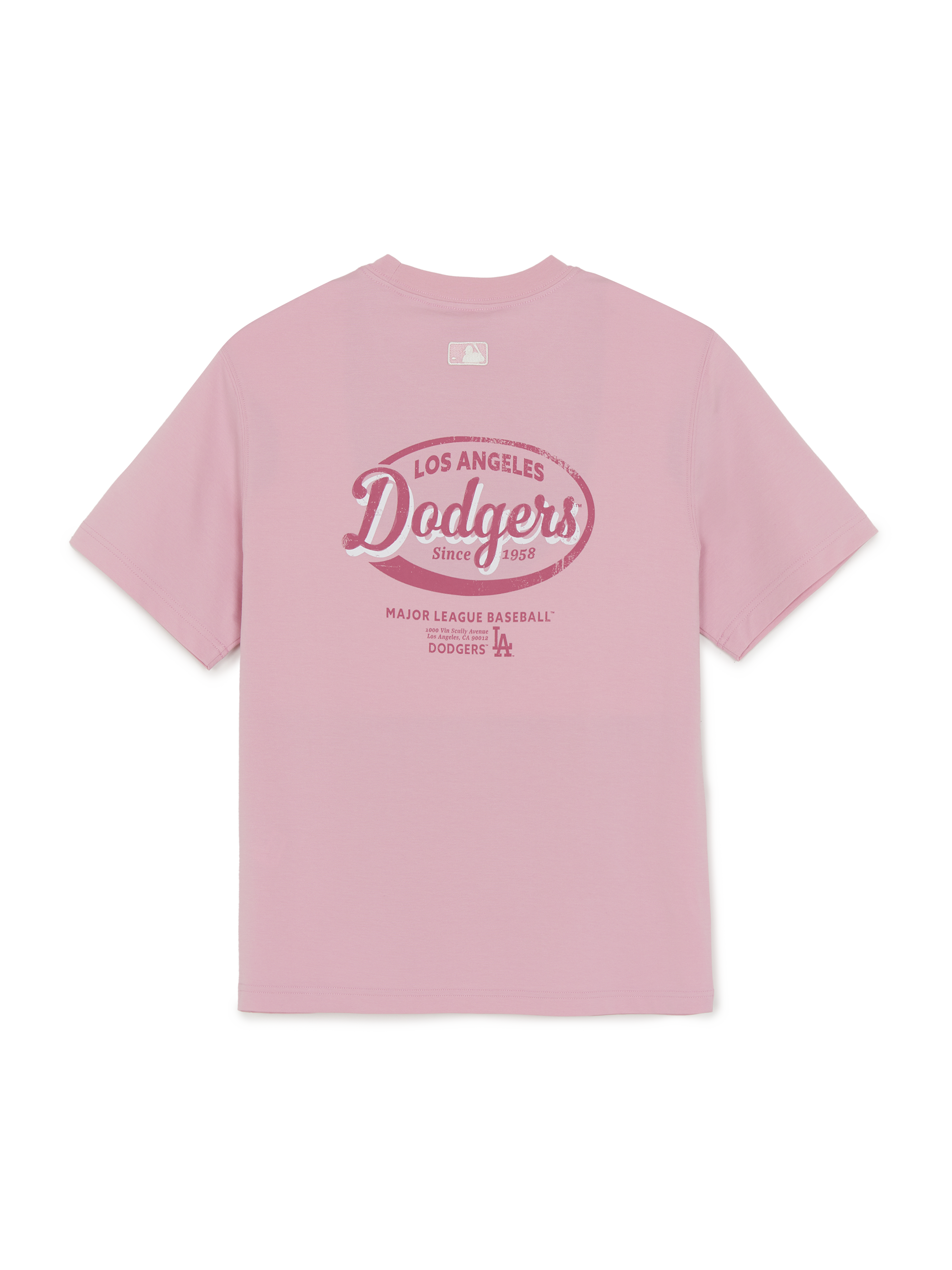 MLB Korea Vintage Sportive Cursive Graphic T-shirt