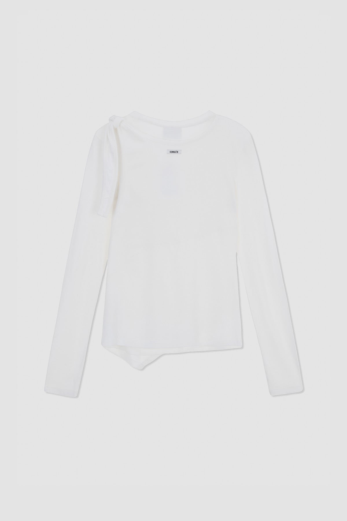 Matinkim Twist Strap Long Sleeve Top IN Ivory