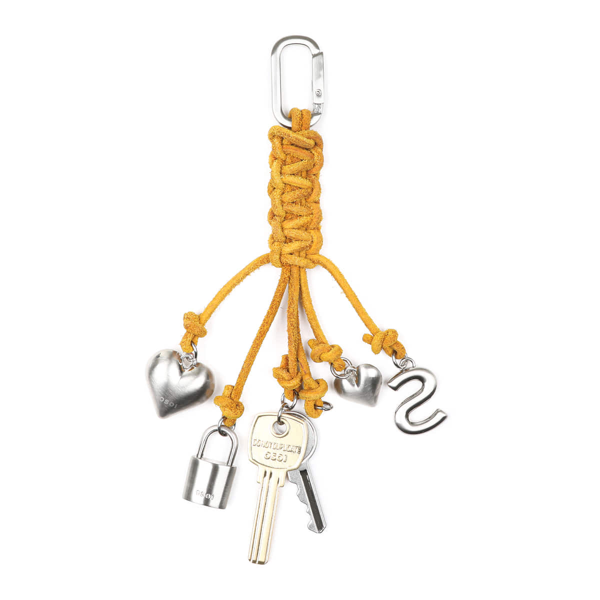 Osoi Rope Key Ring Mustard