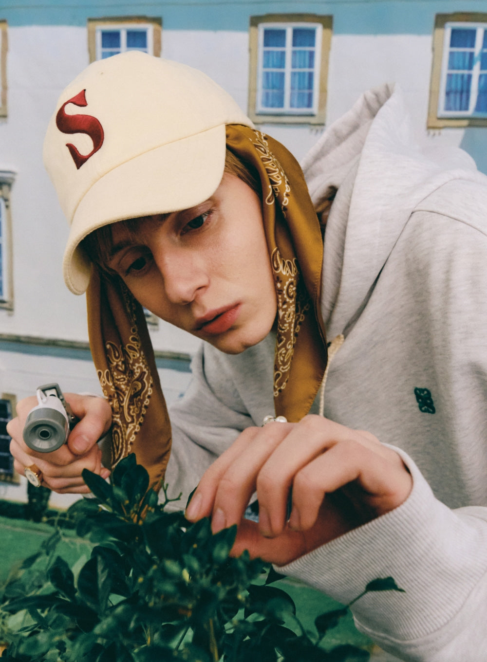 [satur] Vintage Casual Ball Cap - Yellow